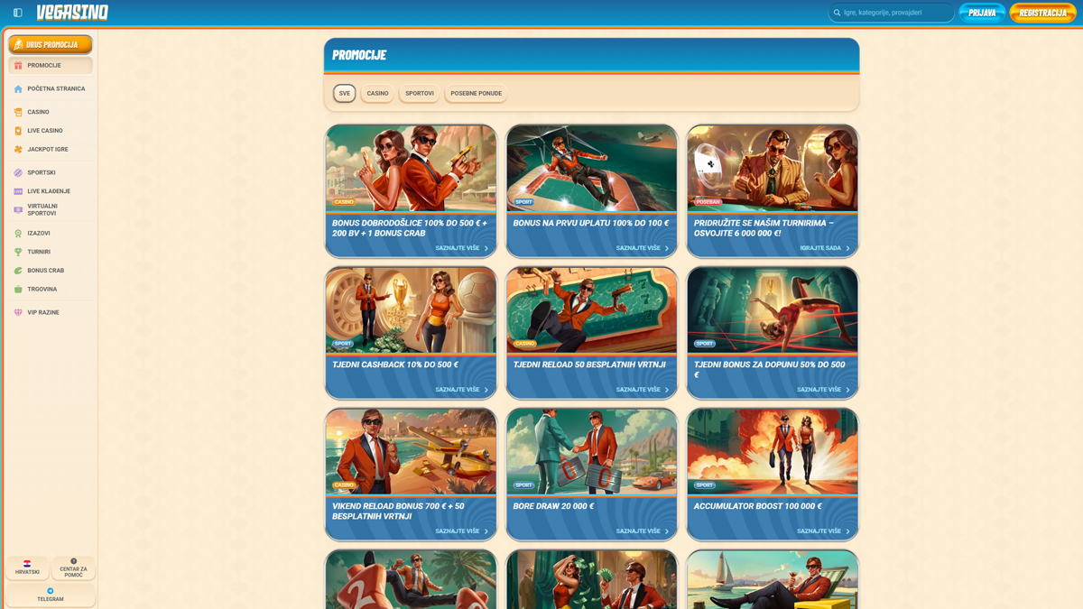 Vegasino-Casino-Croatia-Bonuses