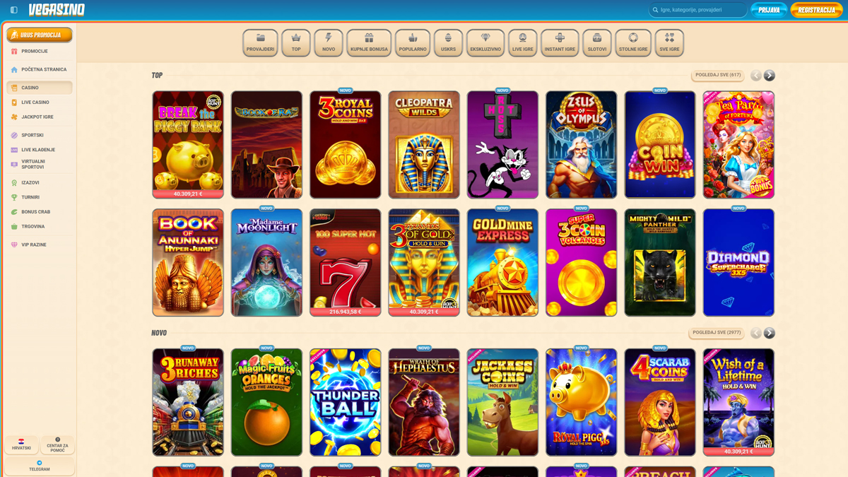 Vegasino-Casino-Croatia-Slots