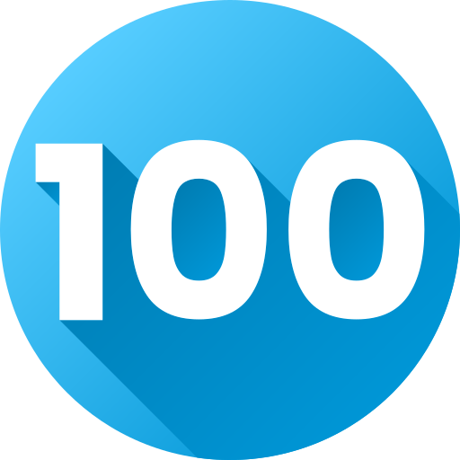 100
