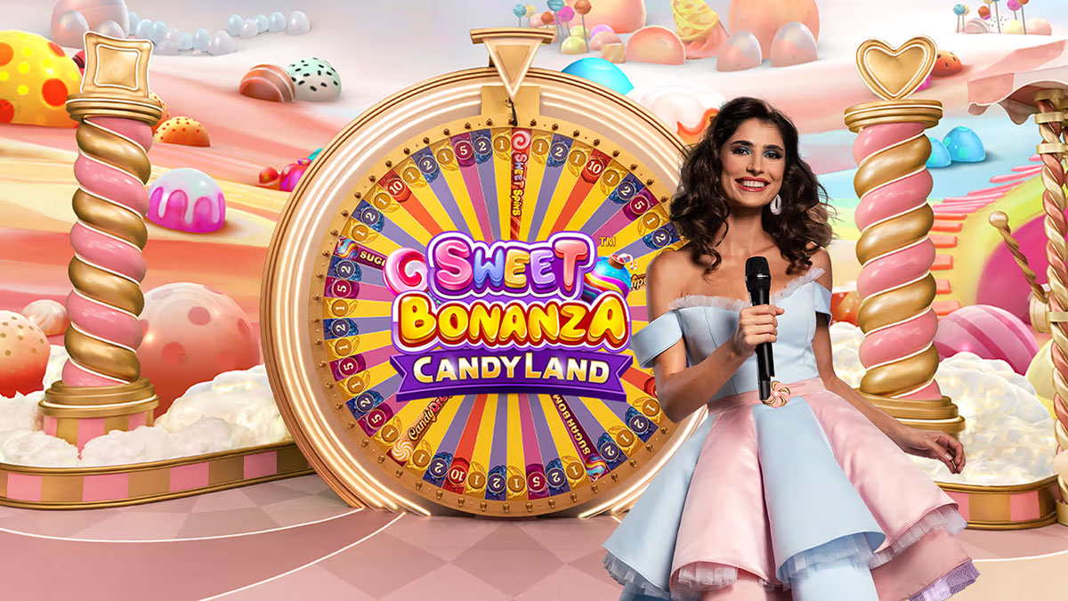 Sweet Bonanza CandyLand Homescreen