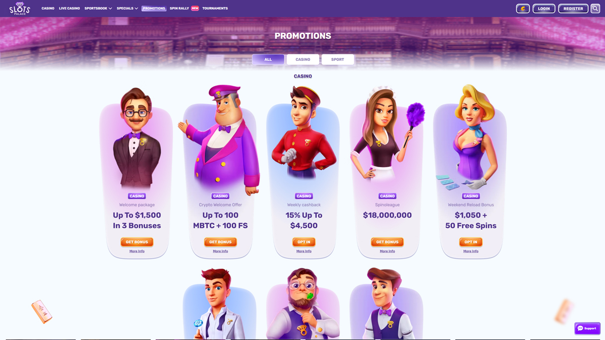SlotsPalace-Casino-Bonuses