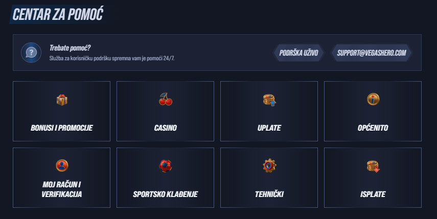 VegasHero-Casino-Help-Centre