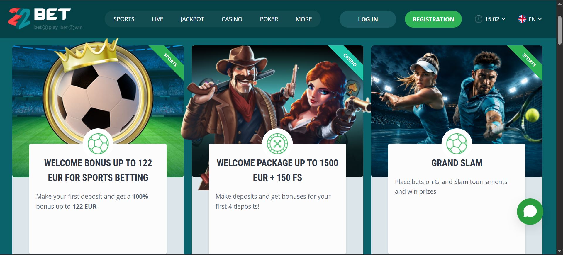 22bet casino promotions