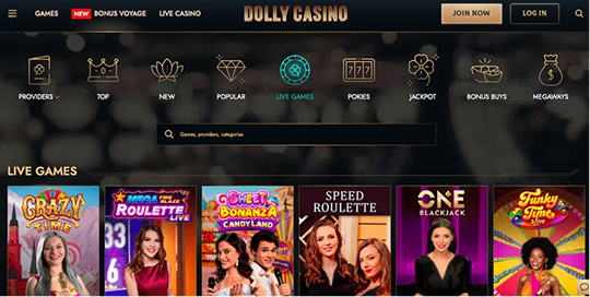 Dolly Casinoライブカジノ