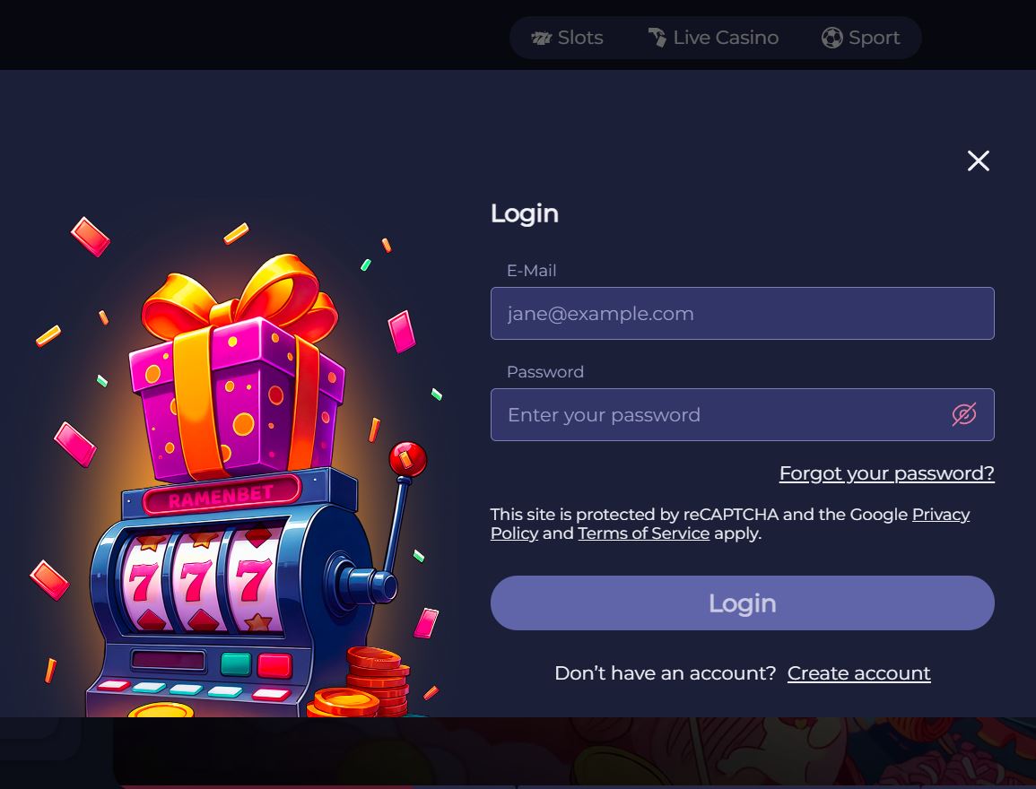 ramenbet-casino-login