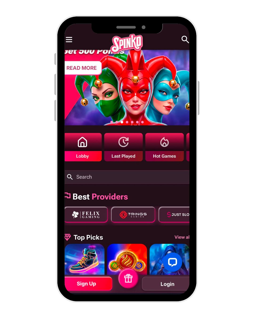 spinko-casino-mobile-home